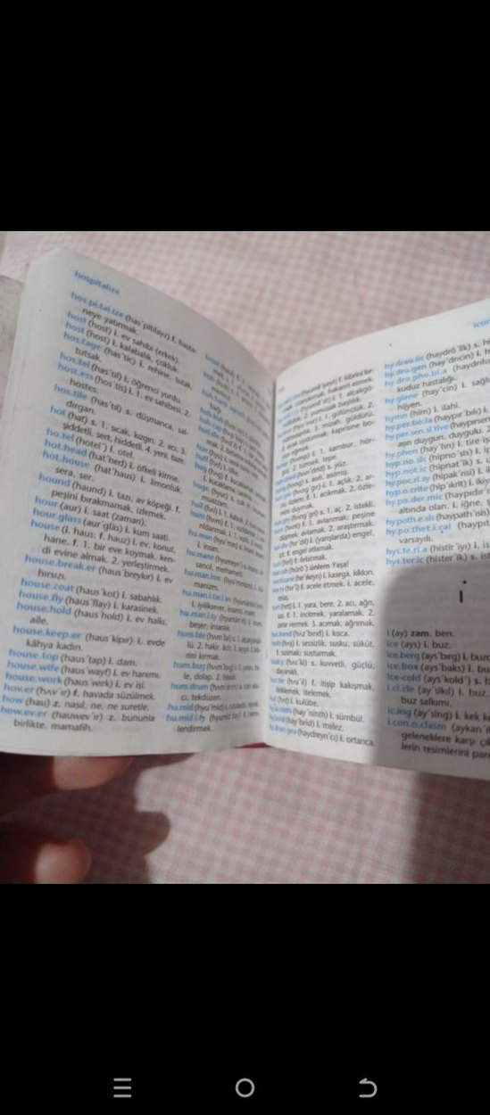Redhouse Cep Sözlüğü İngilizce-Türkçe - Görsel 3