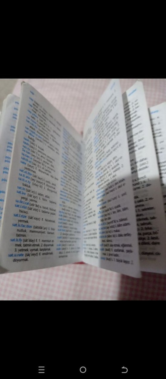 Redhouse Cep Sözlüğü İngilizce-Türkçe - Görsel 5