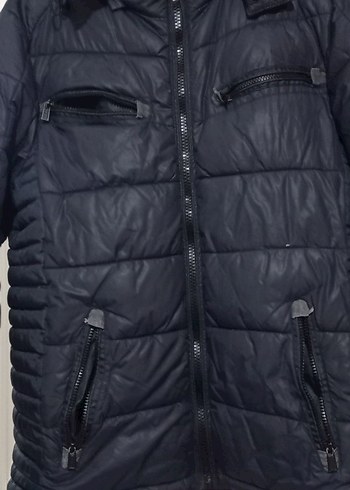 Kapşonu Fermuarlı Erkek Günlük Mont LOFT - Görsel 2