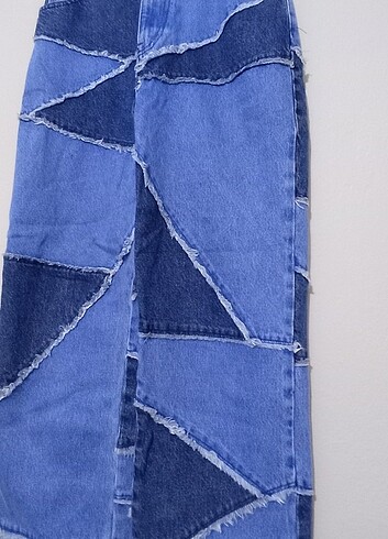 s Beden BOOHOO PATCWORK JEAN