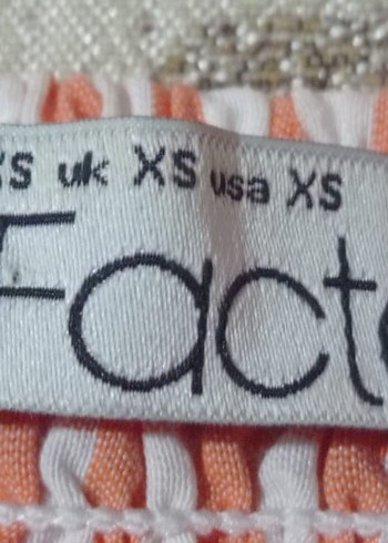 xs Beden pembe Renk Pötikareli Kısa Bluz, Fırfırlı, Kesim
