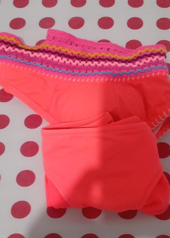 Penti Pembe Strappy Bikini Takımı