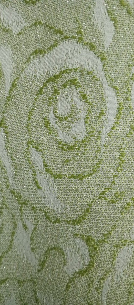 Uzun Kollu Vintage Yeşil Kadın Elbisesi - Görsel 2