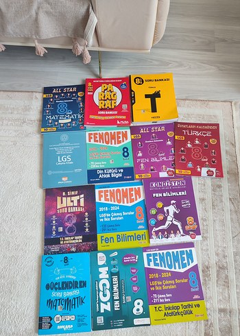 8. Sınıf Fenomen ve All Star Soru Bankaları Seti