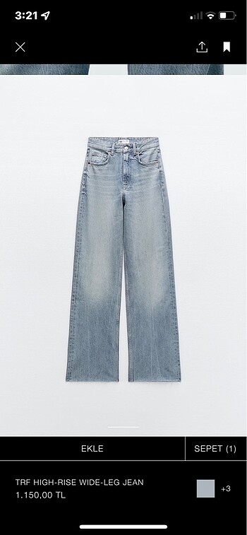 Zara yeni sezon jean