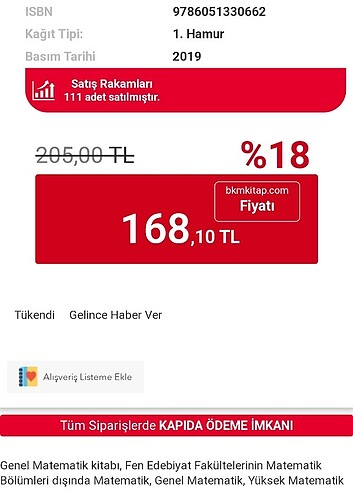 Genel matematik Ahmet dernek