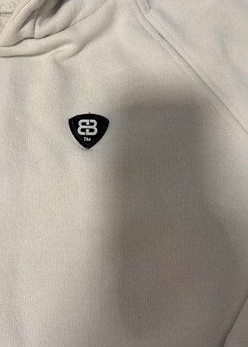 m Beden beyaz Renk Kapüşonlu Kadın Sweatshirt