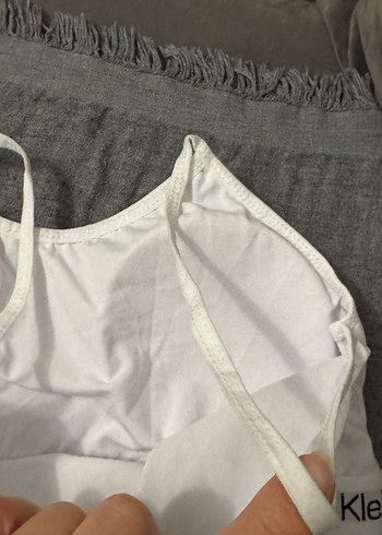 Calvin Klein Calvin Klein Beyaz Spor Sütyeni