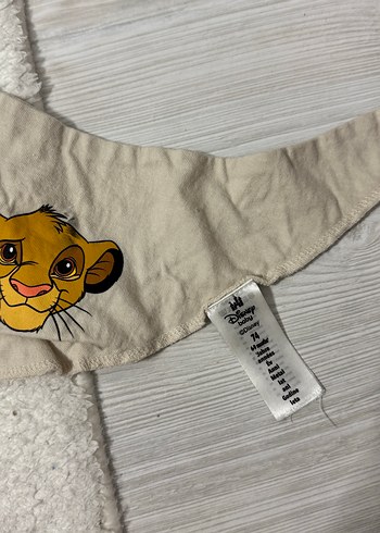 Aslan Kral Baskılı Bebek Önlüğü - Görsel 2