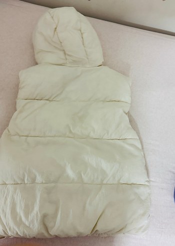 Kapüşonlu Fermuarlı Yelek - Görsel 4