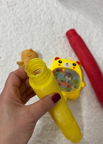 Renkli Sarı Ayı Temalı Oyuncak Seti - Görsel 4