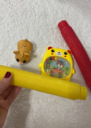 Renkli Sarı Ayı Temalı Oyuncak Seti - Görsel 3