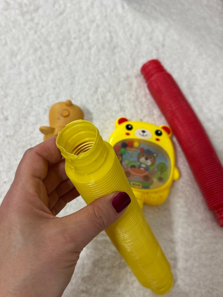 Renkli Sarı Ayı Temalı Oyuncak Seti - Görsel 4