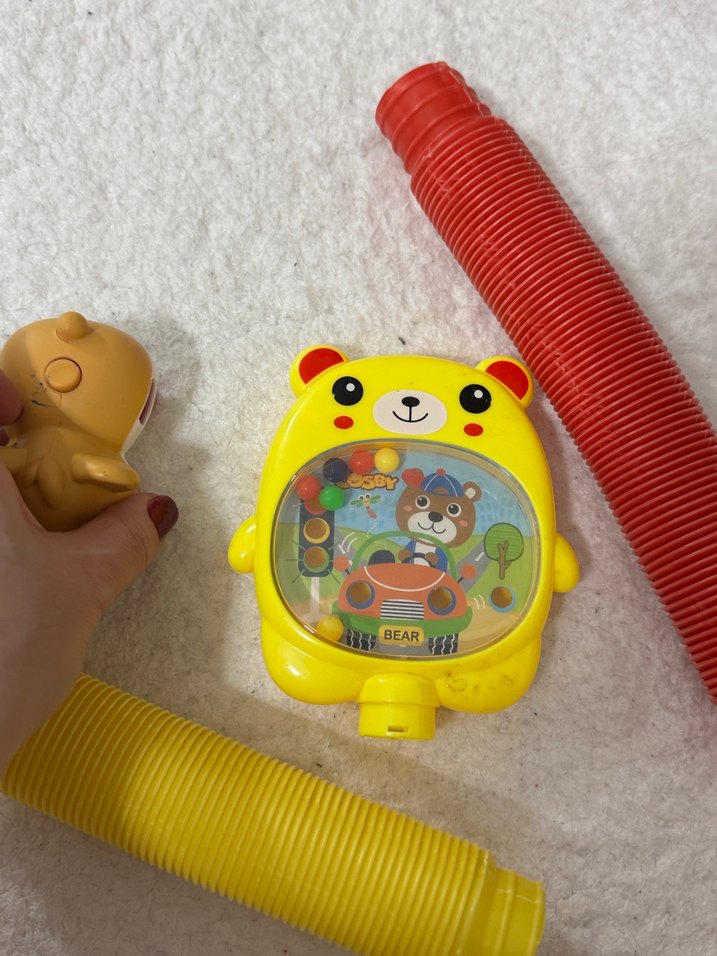 Renkli Sarı Ayı Temalı Oyuncak Seti - Görsel 5