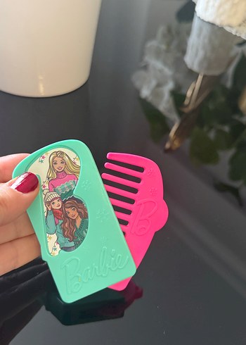 Renkli Barbie Desenli tarak - Görsel 2