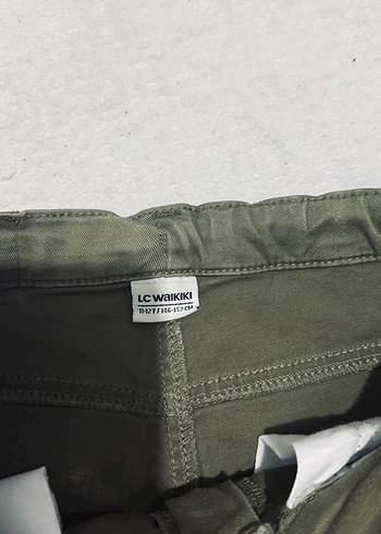 Düğmeli Rahat Kesim Erkek Keten Pantolon - Görsel 5