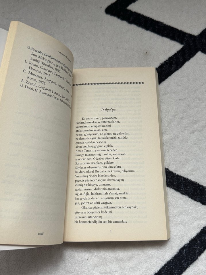 Giacomo Leopardi - Şarkılar - Görsel 3