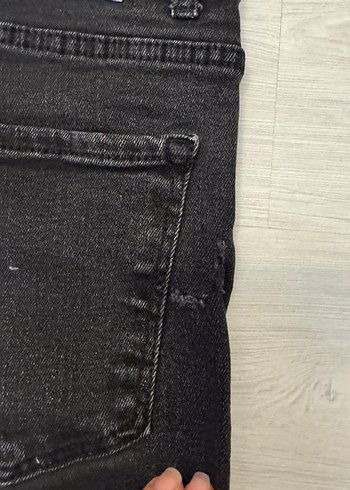 Siyah Regular Fit Erkek Denim Pantolon - Görsel 3