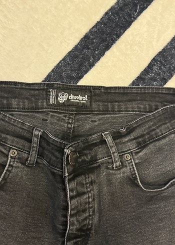 Siyah Regular Fit Erkek Denim Pantolon - Görsel 6