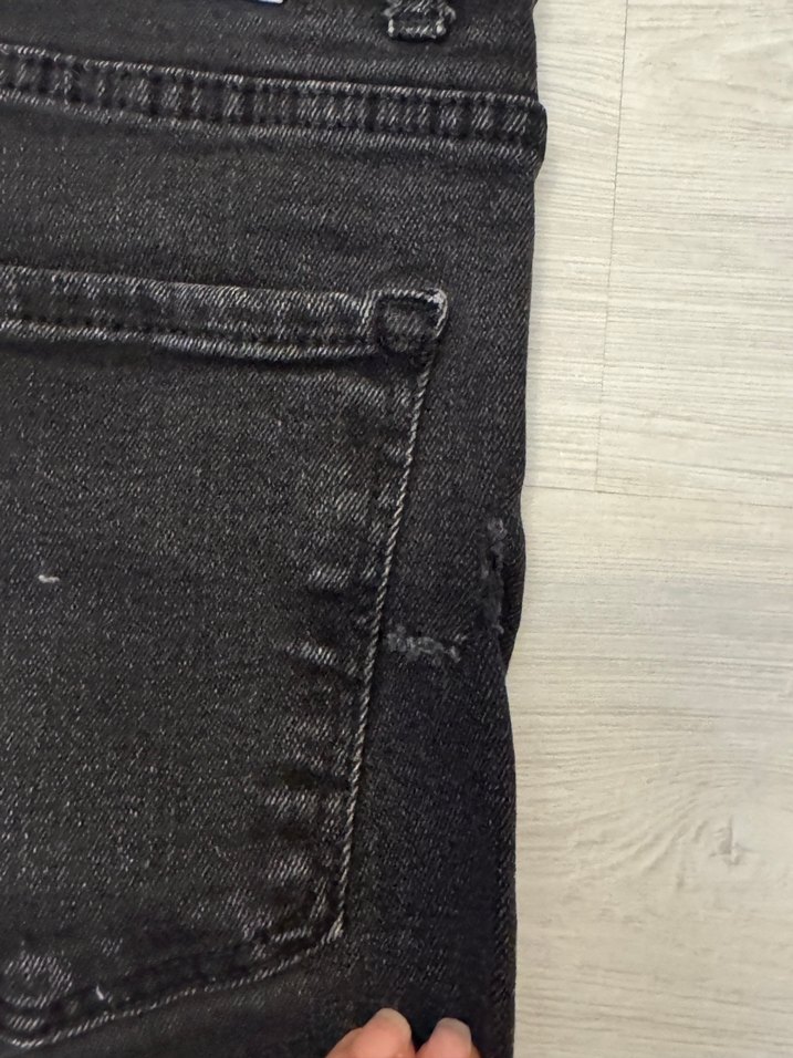 Siyah Regular Fit Erkek Denim Pantolon - Görsel 3
