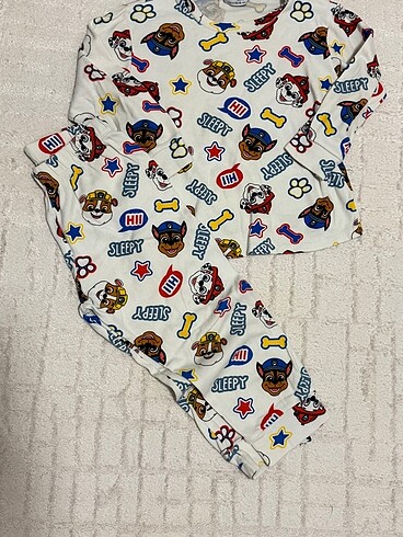 5 Yaş Beden 5/6yaş arası pijama takımı