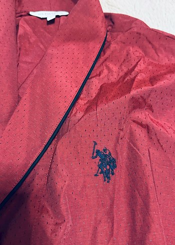 Bordo Uzun Kollu Rahat Kesim Sabahlık - Görsel 2