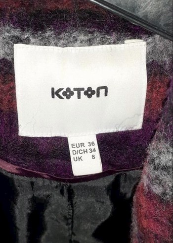 Ekose Desenli Uzun Kaban - Görsel 2