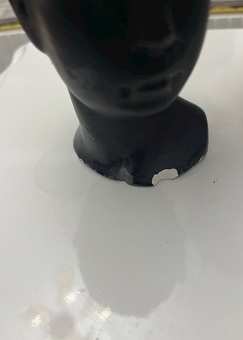 Gri ve Siyah Klasik Büst Figürinler - Görsel 6