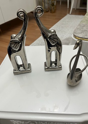 Gri Fil Figürleri, Parlak Yüzeyli - Görsel 5