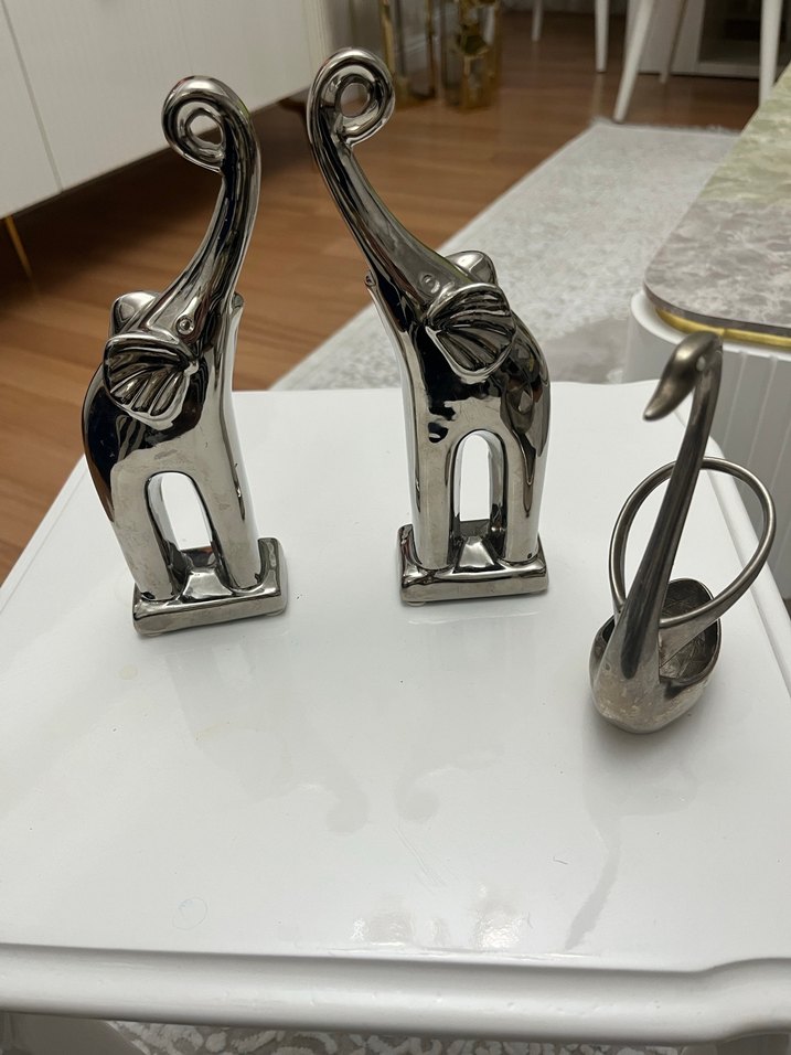 Gri Fil Figürleri, Parlak Yüzeyli - Görsel 5