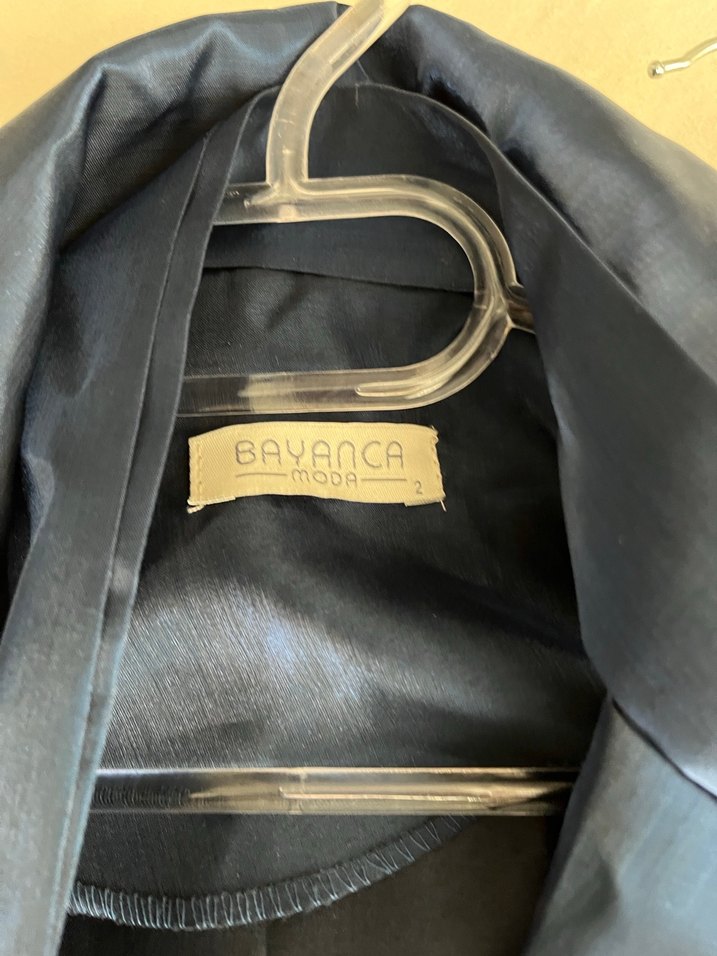 Zincir Detaylı Mavi gömlek - Görsel 4