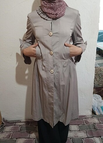 36 Beden Kap tunik treç kot