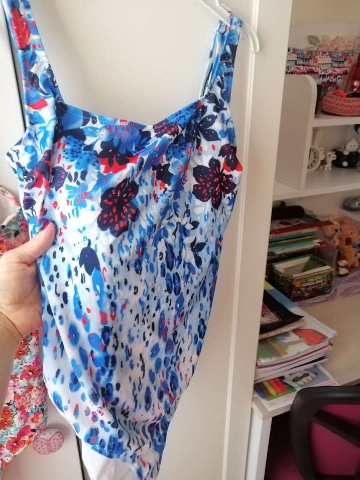 Çiçek Desenli 2 adet suwen Kadın Mayo - Görsel 3