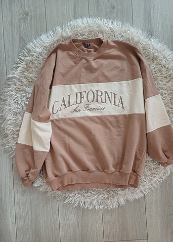 Kadın sütlü Kahverengi Sweatshirt
