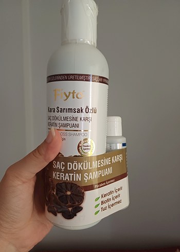 Bioblas fiyto siyah Sarımsak Özlü Şampuan - Görsel 2