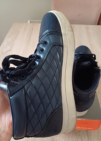 38 Beden Kinetix lacivert sneaker bootie 38 mumara