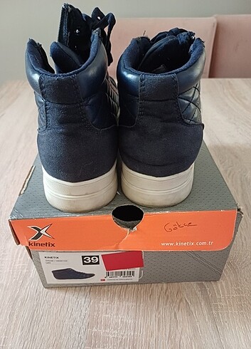 Kinetix Kinetix lacivert sneaker bootie 38 mumara