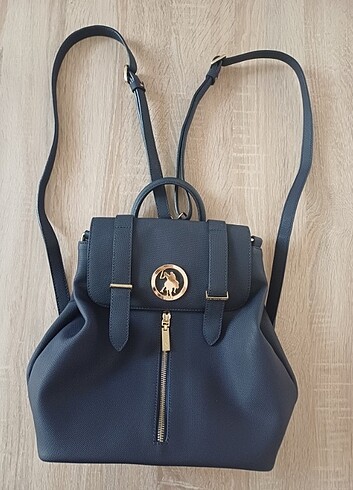 US Polo lacivert sırt çantası