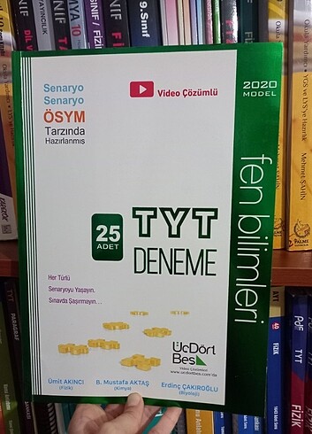  Üç dört beş TYT fen bilimleri denemeleri