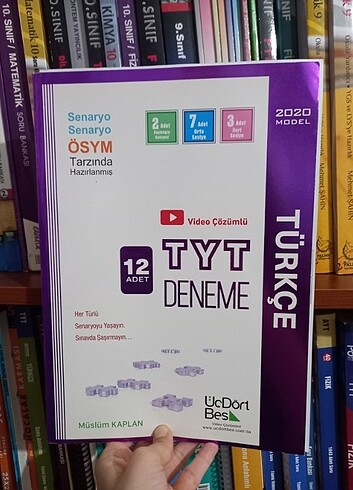 Üç dört beş TYT Türkçe denemeleri