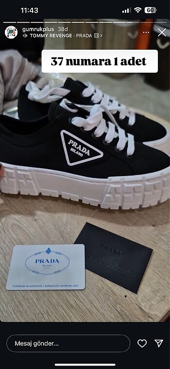 Prada Orjinal prada