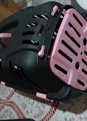 Kilitli Kapaklı Siyah Kedi Tuvalet Kabı - Görsel 7