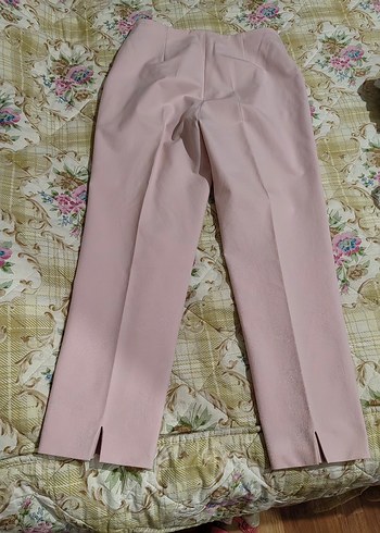 Vakko Pembe Midi Kadın Kumaş Pantolon