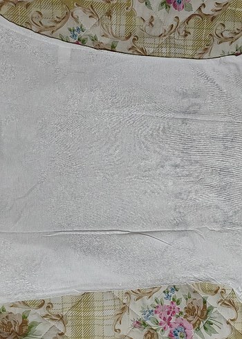 Kadın Beyaz Pamuk Tişört - Görsel 2