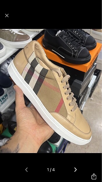 Burberry erkek sneakers