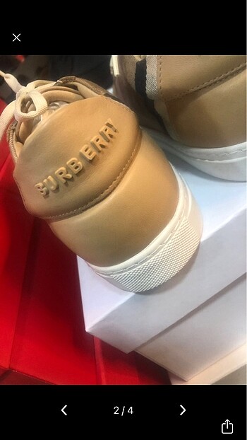 Burberry Burberry erkek sneakers