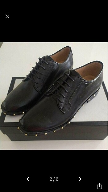 Valentino Valentino Oxford ayakkabı