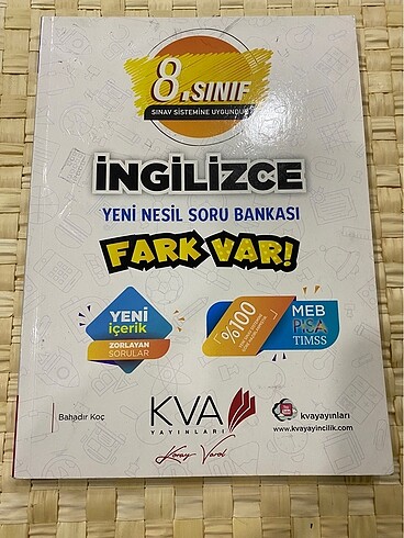 İngilizce 8. Sınıf soru bankası. Koray varol