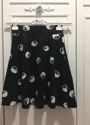 Grunge mini etek