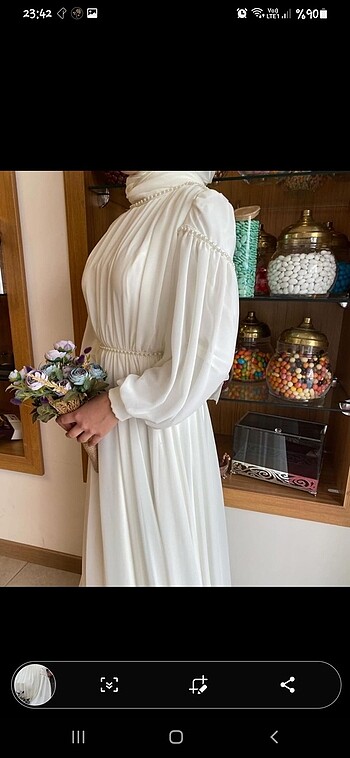 diğer Beden Tesettür nikah elbisesi